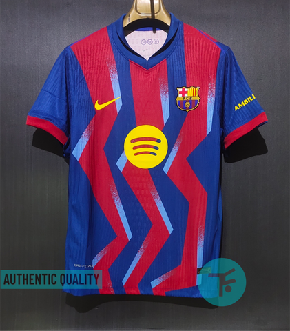 Barcelona 4th T-shirt 25/26, Authentic Quality