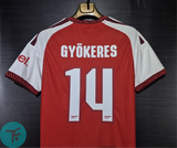 Gyökeres 14 x Arsenal Home T-shirt 26/27, Showroom Quality