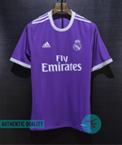 Real Madrid 2016/17 Classic Away Retro, Authentic Quality