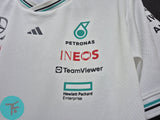 Mercedes AMG Petronas Team Driver T-Shirt - White