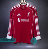 Full Hand : Liverpool Home T-shirt 25/26, Showroom Quality