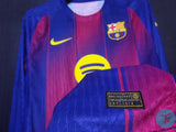 Full Hand : Barcelona Home T-shirt 25/26, Authentic Quality