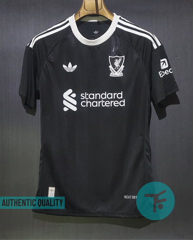 Liverpool GK T-shirt 25/26, Authentic Quality in EPL Font