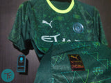 Manchester City Forth T-shirt 25/26, Authentic Quality in EPL Font