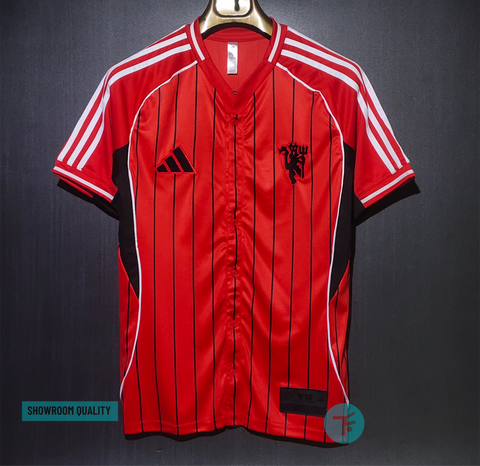 Manchester United Baseball Training Shirt, Showroom Quality