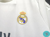 Real Madrid 2015/16 Classic Home Retro of Authentic Quality