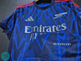 Odegaard 8 x Arsenal Away T-shirt 25/26, Showroom Quality in EPL Font
