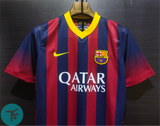 Messi 10 x Barcelona Home 2013/14 Classic Retro - Authentic Quality