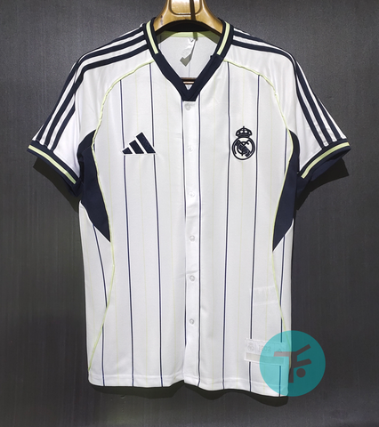 Real Madrid Baseball Training Shirt, Showroom Quality