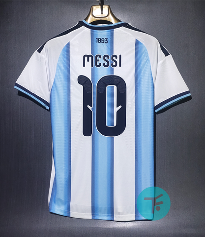 Messi 10 x Argentina Home 2026 World Cup T-shirt, Authentic Quality