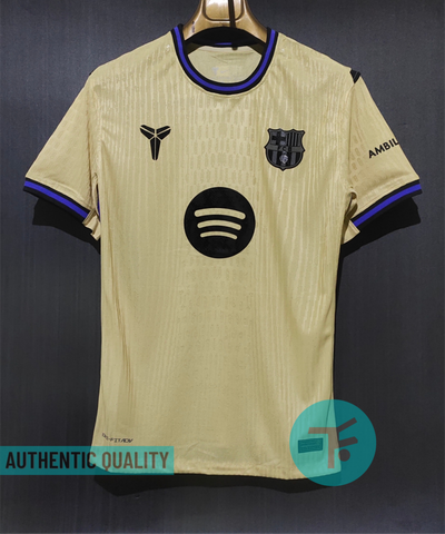 Barcelona Away T-shirt 25/26, Authentic Quality