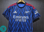 Odegaard 8 x Arsenal Away T-shirt 25/26, Showroom Quality in EPL Font