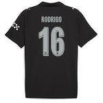Rodrigo 16 x Manchester City Away T-shirt 25/26, Authentic Quality