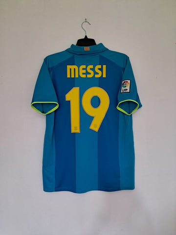 Messi 19 x Barcelona Away 2007/08 Classic Retro
