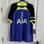 Tottenham Hotspur Away T-shirt 22/23, Authentic Quality
