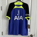 Tottenham Hotspur Away T-shirt 22/23, Authentic Quality