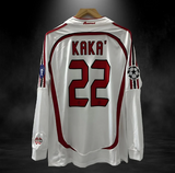Kaka 22 x AC Milan Full Hand 2006/07 Away Classic Retro