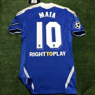 Mata 10 x Chelsea Home 2012 UCL FINAL Winning Retro