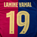 Lamine Yamal 19 x Barcelona Home T-shirt 24/25, Showroom Quality