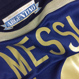 Messi 10 x Argentina 2014 Final Classic Away Retro