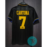Cantona 7 x Manchester United 1993/95 Classic Away Retro