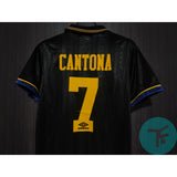 Cantona 7 x Manchester United 1993/95 Classic Away Retro