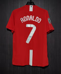 Ronaldo 7 x Manchester United 2007/09 Classic Home Final Winning Retro