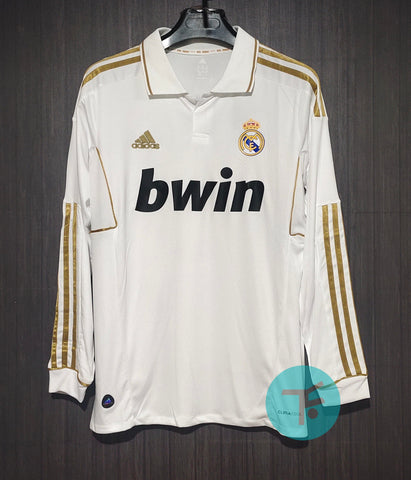 Real Madrid 2011-12 Home Retro in Full Sleeves with KAKA-8 print