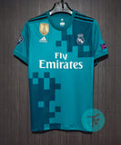 Ronaldo 7 x Real Madrid 2017/18 Classic Third Retro