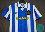 Cantona 7 x Manchester United 1994/96 Classic Third Retro