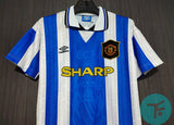 Cantona 7 x Manchester United 1994/96 Classic Third Retro