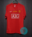 Ronaldo 7 x Manchester United 2007/09 Classic Home Final Winning Retro