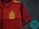 Spain Home Euro T-shirt with Euro Badges, Authentic Quality