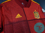 Spain Home Euro T-shirt with Euro Badges, Authentic Quality