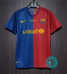 Messi 10 x Barcelona Home 2009 Final Classic Retro