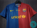 Messi 10 x Barcelona Home 2009 Final Classic Retro