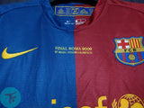Barcelona Home 2009 Final Classic Full Hand Retro