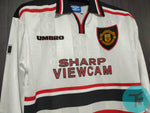 Manchester United 1997/99  Classic Away Retro in Full sleeves