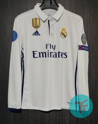 Real Madrid Iconic 2016/17 Home Retro in Full sleeves