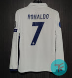 Real Madrid Iconic 2016/17 Home Retro in Full sleeves