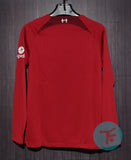 Full-Sleeve: Liverpool Home T-shirt 22/23, Showroom Quality with EPL Font
