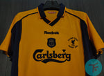 Liverpool 2000/02 Yellow Classic Retro