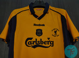 Liverpool 2000/02 Yellow Classic Retro