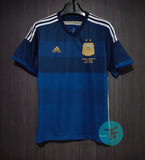 Messi 10 x Argentina 2014 Final Classic Away Retro