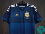Messi 10 x Argentina 2014 Final Classic Away Retro
