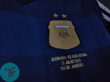 Messi 10 x Argentina 2014 Final Classic Away Retro
