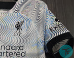 Liverpool Away T-shirt 22/23, Authentic Quality with EPL Font