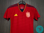 Spain Home 2022 FIFA WC T-shirt, Authentic Quality