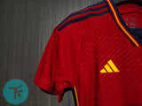 Spain Home 2022 FIFA WC T-shirt, Authentic Quality