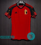 Belgium Home 2022 FIFA WC T-shirt, Authentic Quality